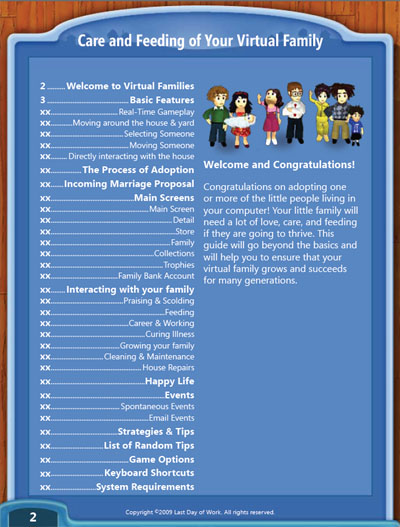 virtual families 3 tips and tricks